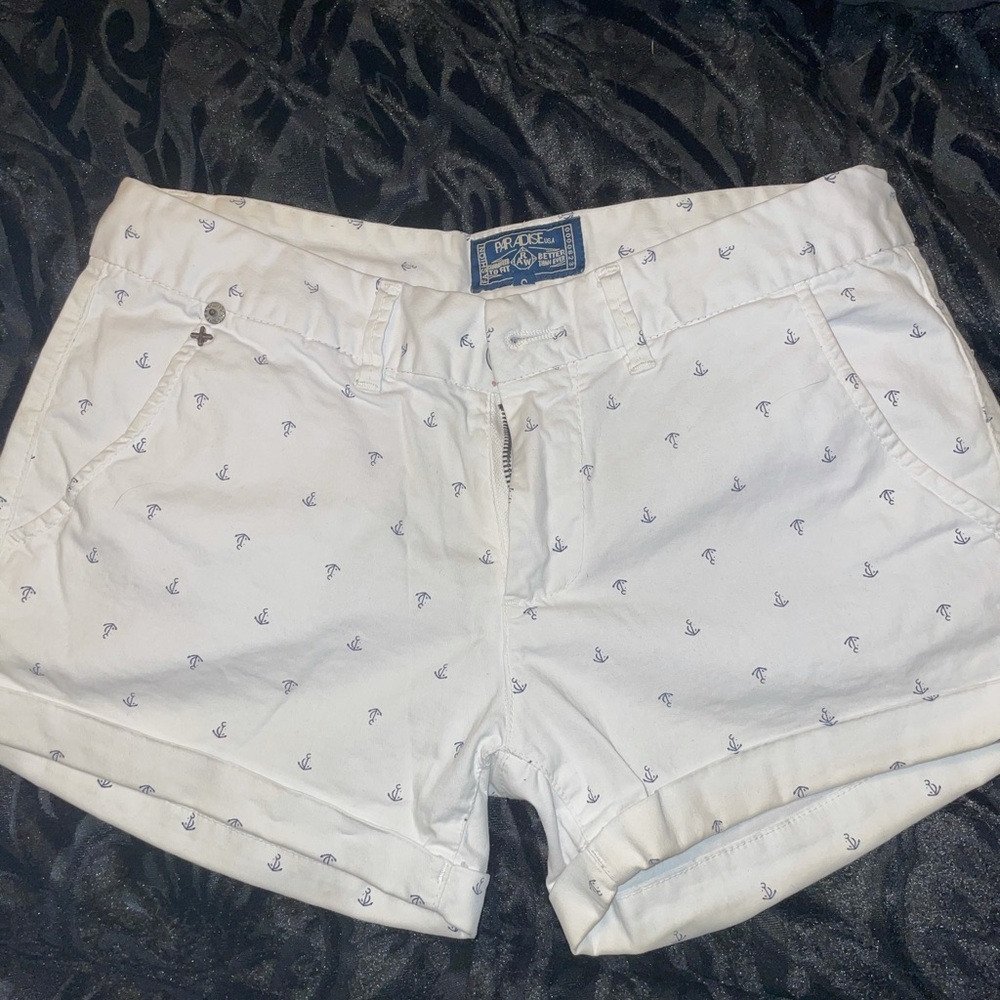 White shorts